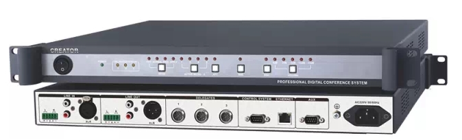 CREATOR快捷全數(shù)字會議系統(tǒng)控制主機(jī)